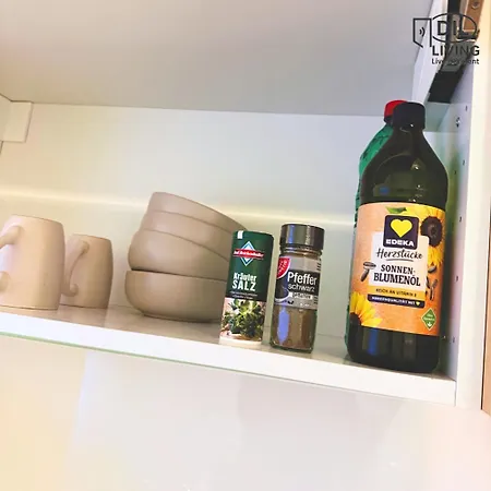 Apartment Modern - Zentral - Mit Küche - Self Check In Bad Nauheim